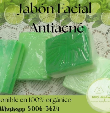 Jabón facial Antiacné