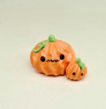 Espumilla Decorada de Calabaza