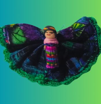 Gancho Verde con Muñequito