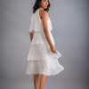 Vestido Midi Elegante de Tres Tiempos