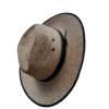 Sombrero liso de palma