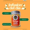 Té caja con 16 empaques individuales durazno detox