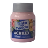 Pintura Textil Acrilex 37 ml. Color Rosa Bebe Código 813