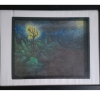 Luz de Colores Técnica seca de crayón pastel a colores Incluye Cuadro de Plástico tamaño: 36.5cm x 28.7cm