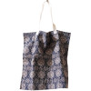 Bolsa de tela estampada espaciosa