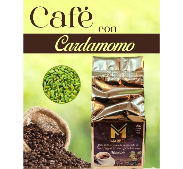 Café Marbel con Cardamomo ¡Kukape!
