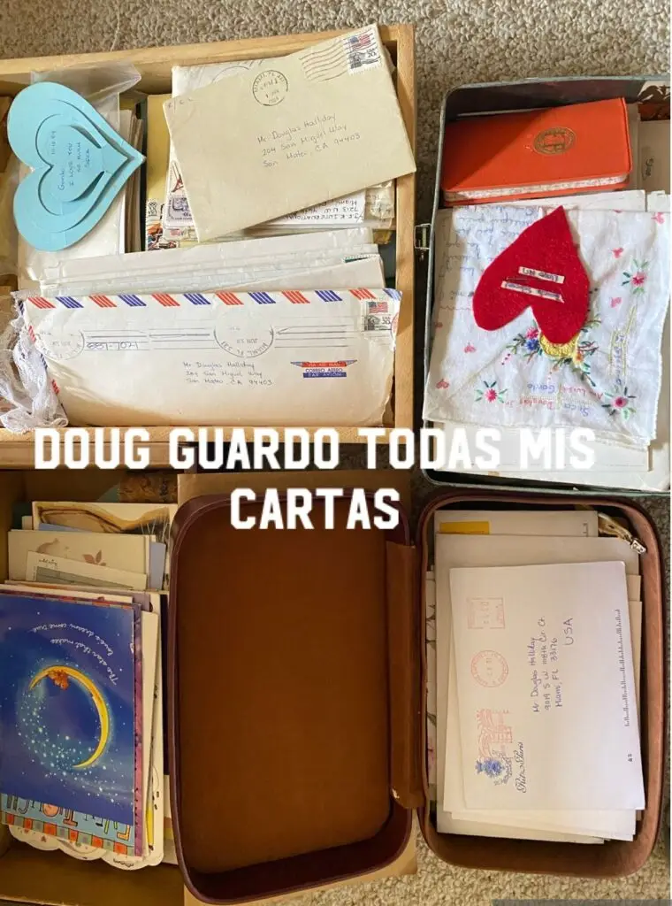 El legado de amor permanece en cartas, fotografías y recuerdos que compartieron desde jóvenes