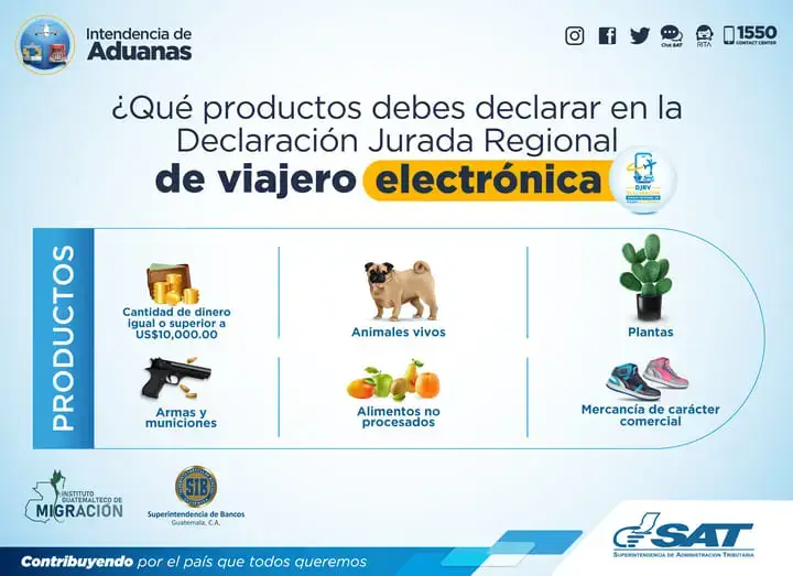 Si al viajar llevas animales, armas, plantas, dinero en efectivo o mercancías arriba de US0 dólares, debes reportarlo en el formulario migratorio para entrar o salir de Guatemala. Si llevas algo de esto y no lo reportas, podrías recibir una sanción – SoyMigrante.com REVISTA Si al viajar llevas animales, armas, plantas, dinero en efectivo o mercancías arriba de US0 dólares, debes reportarlo en el formulario migratorio para entrar o salir de Guatemala. Si llevas algo de esto y no lo reportas, podrías recibir una sanción – SoyMigrante.com REVISTA