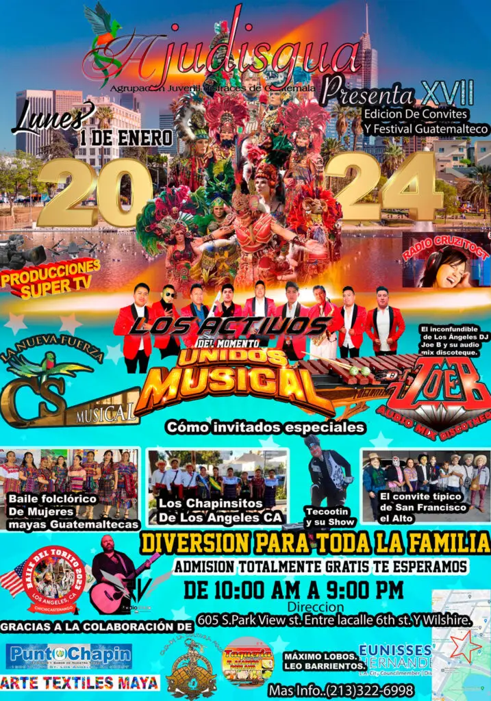 Afiche oficial del Festival 2024 con todo el repertorio – SoyMigrante.com REVISTA – SoyMigrante.com REVISTA