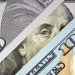 Dinero estadounidense, billetes de cien dólares, detalle de la moneda, concepto de economía y finanzas en EE. UU.