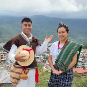 rio azul jacaltenango, El pueblo Poptí (Jakalteko) desciende de B’alunh Q’ana’ y Hun Imox