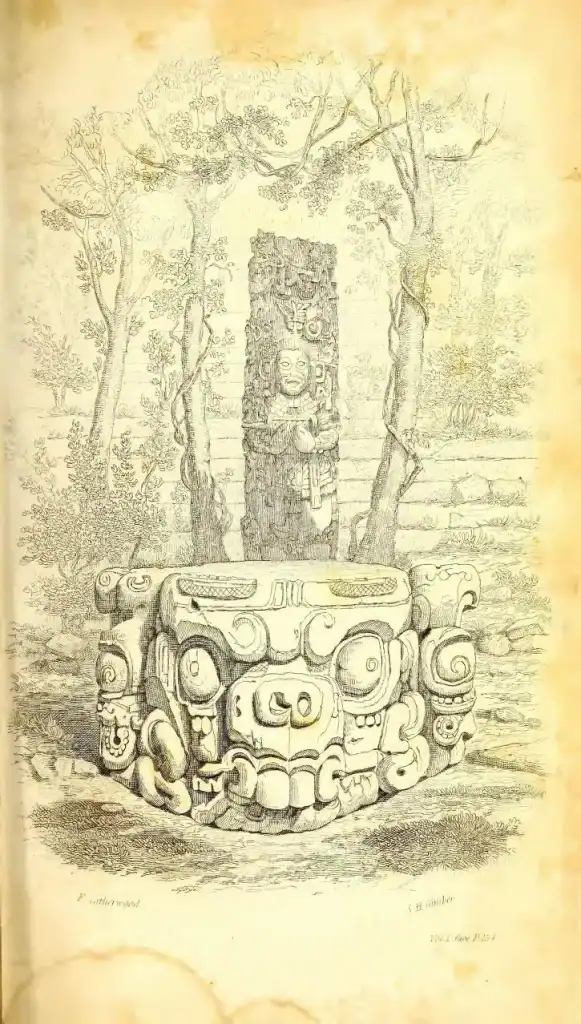 quirigua dibujos de catherwood