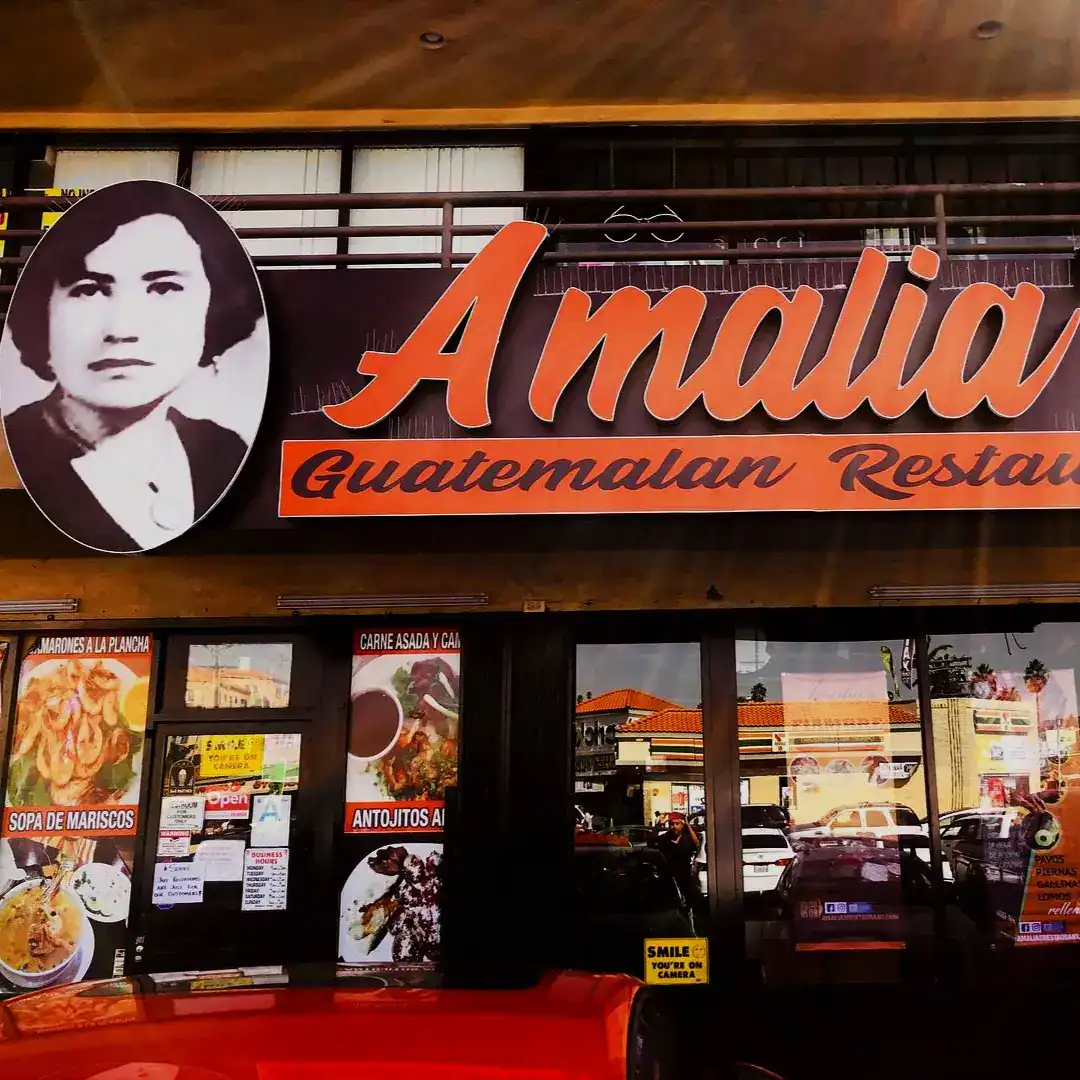 Guatemalan restaurant "A Maria" with traditional decor and menu showcasing local cuisine, popular among Guatemalan community and visitors. – SoyMigrante.com REVISTA