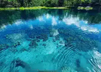 Explorando y descubriendo la Laguna Cráter Azul en Guatemala