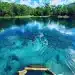Explorando y descubriendo la Laguna Cráter Azul en Guatemala