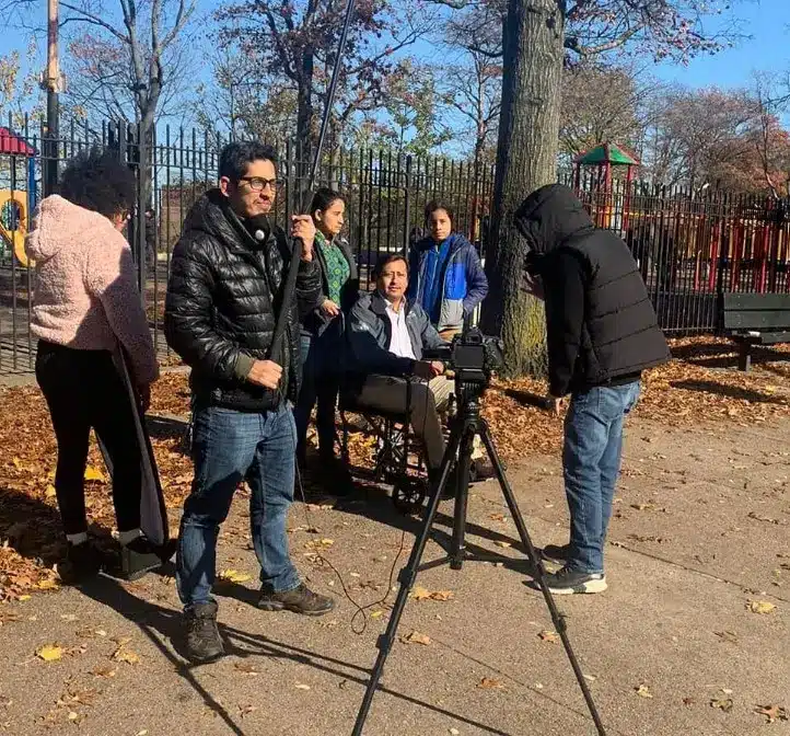 Así cuando fue a una audición, le dijeron: tienes talento...