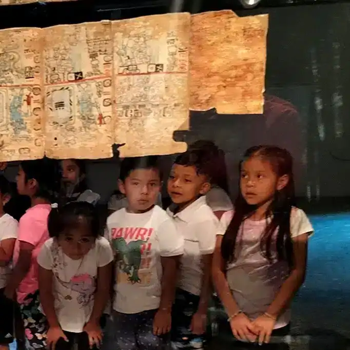 Árbol genealógico indígena en exhibición en revista SoyMigrante.com, resaltando la cultura y raíces ancestrales de las comunidades originarias en México.