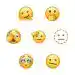 Risitas emoticono, expresión de diversión, alegría y humor en redes sociales y comunicación digital.
