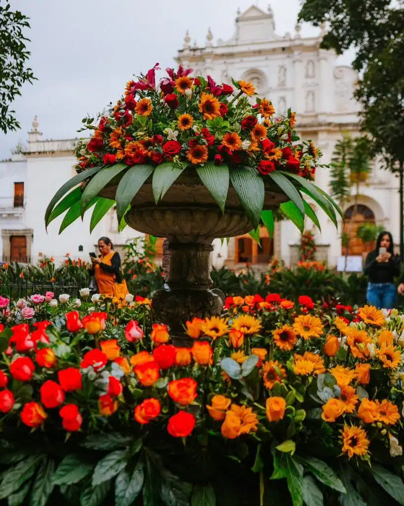 Parque Central de Antigua Guatemala