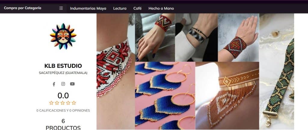 Lindas pulseras y aretes de artesanía guatemalteca hechos a mano, exhibidos en un estudio en Sacatepéquez Guatemala, resaltando la belleza y tradición de las joyas artesanales. – SoyMigrante.com REVISTA
