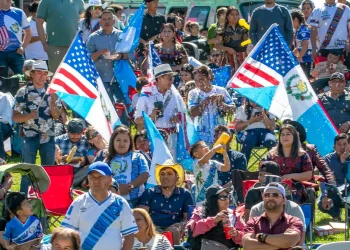 Los guatemaltecos tienen una buena fama en Estados Unidos de ser trabajadores, dedicados y con una excelente actit6ud hacia la mejora constante. Comunidad chapina en Rhode Island durante las fiestas patrias.