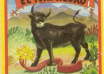 El Toro Negro - Revista SoyMigrante, imagen infantil de un toro negro en la portada, símbolo de cultura y tradición mexicana, resaltando temas de migración y folclore.