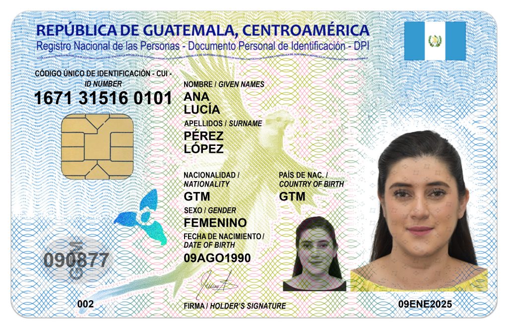 DPI para guatemalteco. Foto: Comunicación Social Renap