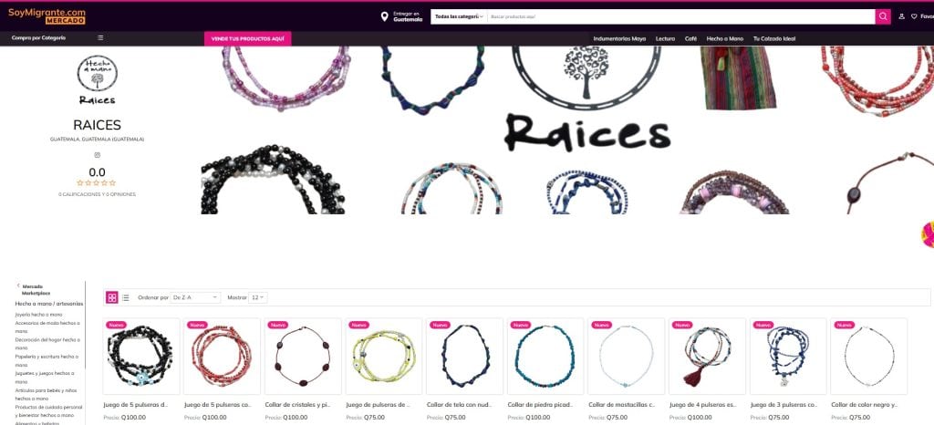 Pulsera artesanal de cuentas negras, hechas a mano en Guatemala, con diseño tradicional y moderno, ideal para regalar o lucir en cualquier ocasión especial. – SoyMigrante.com REVISTA