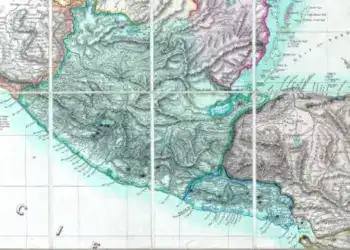 Geografía del Golfo de California, mapa topográfico y costas, historia y detalles de la región mexicana del Golfo de California.