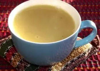 Atol de plátano, dulce tradición tropical, muy nutritiva y muy guatemalteca