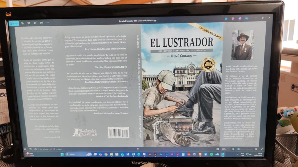 A finales de 2024, René Corado afinaba detalles de la edicion 10o. Aniversario de El Lustrador, un libro que le ha ganado muchos amigos nuevos, en EE.UU y Guatemala. – SoyMigrante.com REVISTA A finales de 2024, René Corado afinaba detalles de la edicion 10o. Aniversario de El Lustrador, un libro que le ha ganado muchos amigos nuevos, en EE.UU y Guatemala. – SoyMigrante.com REVISTA