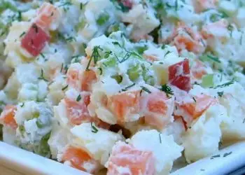Ensalada rusa guatemalteca: un clásico infaltable
