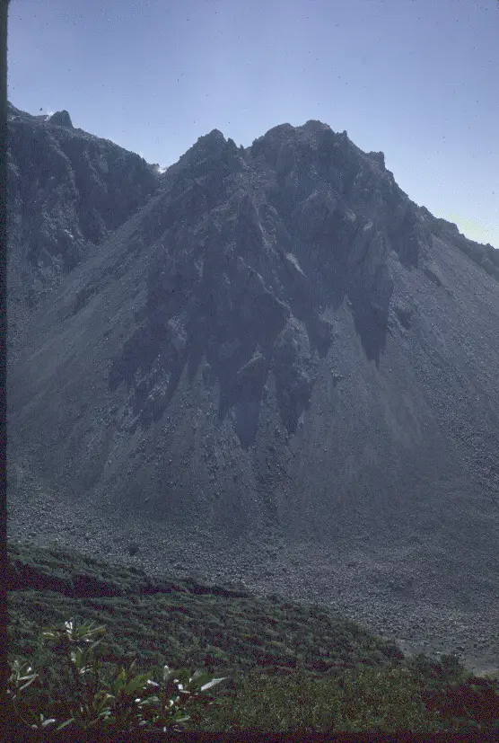 Volcán Santiaguito en 1970