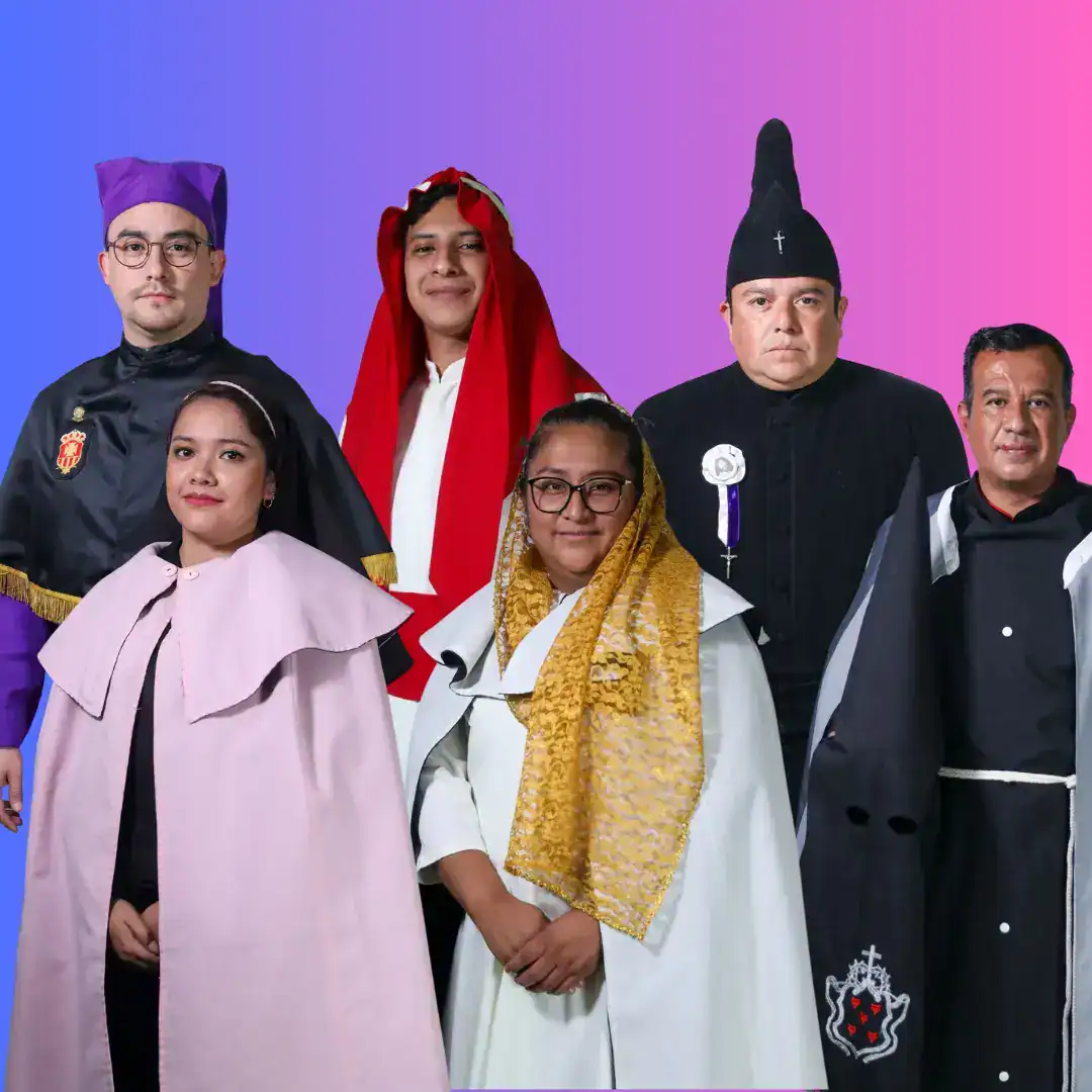 Llegó la Cuaresma y esta es una galería de cucuruchos y devotos en procesiones guatemaltecas