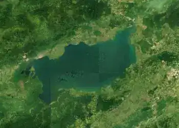 Lago de Izabal es el gigante de agua dulce en Guatemala - Mapa aereo – SoyMigrante.com REVISTA Lago de Izabal es el gigante de agua dulce en Guatemala - Mapa aereo – SoyMigrante.com REVISTA