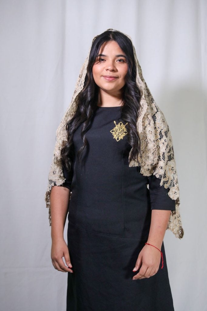 Hermandad de la Virgen de Dolores, parroquia Santa Cruz del Milagro o Parroquia Vieja zona 6, cuyo cortejo sale en Lunes Santo. (Foto Oscar Rivas) – SoyMigrante.com REVISTA