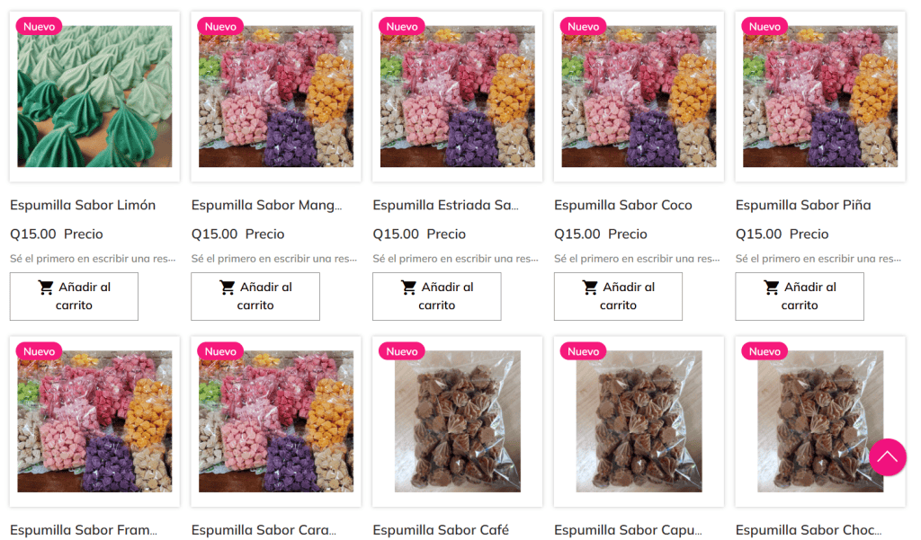 Espumilla sabor limón y variedad de dulces tradicionales, ideal para repostería y celebraciones, en diferentes sabores como mango, coco, piña y café. – SoyMigrante.com REVISTA