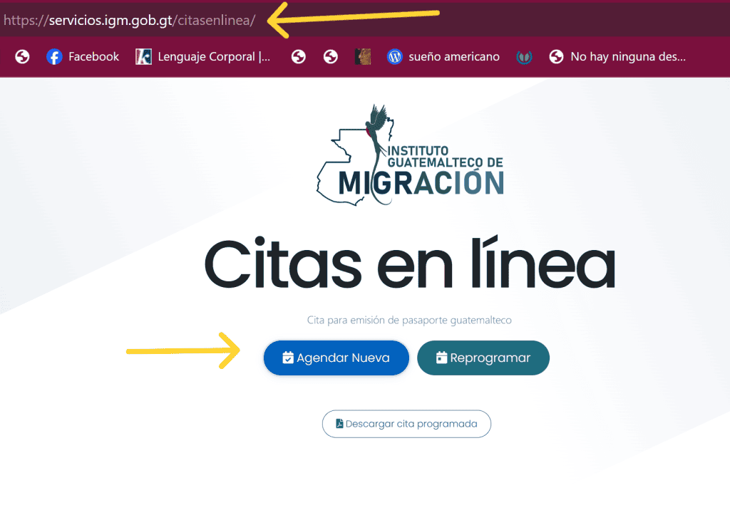 Citas en línea Guatemala, cita para pasaporte guatemalteco, agendar cita pasaporte, Instituto Guatemala de Migración para tramitar pasaporte, reserva de citas en línea Guatemala. – SoyMigrante.com REVISTA