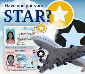Tarjeta de migrante y avión en fondo azul, promocionando la seguridad y servicios para migrantes en SoyMigrante.com REVISTA. – SoyMigrante.com REVISTA