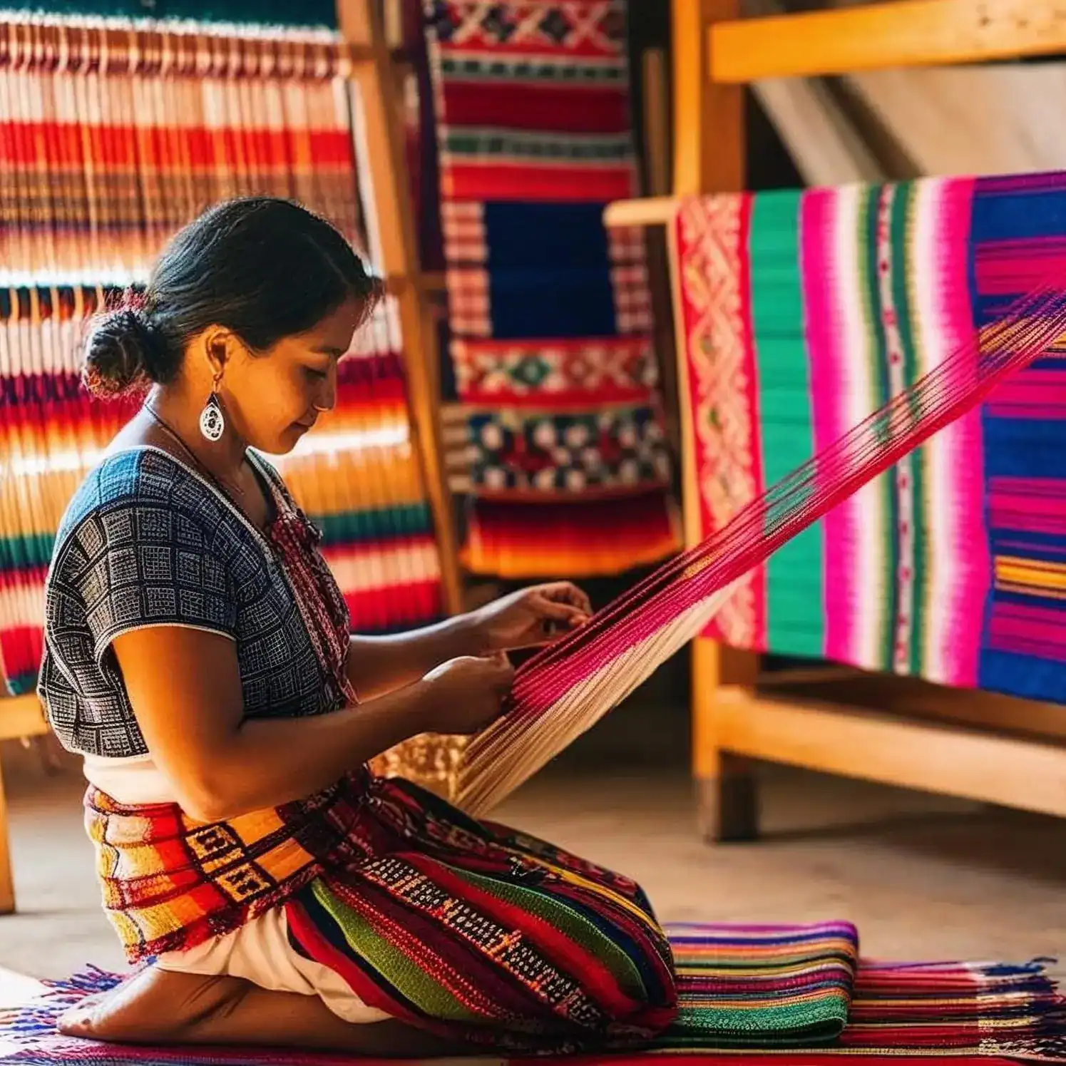 Delia Tahay teje un futuro desde Nahualá con tienda digital Jade en MERCADO