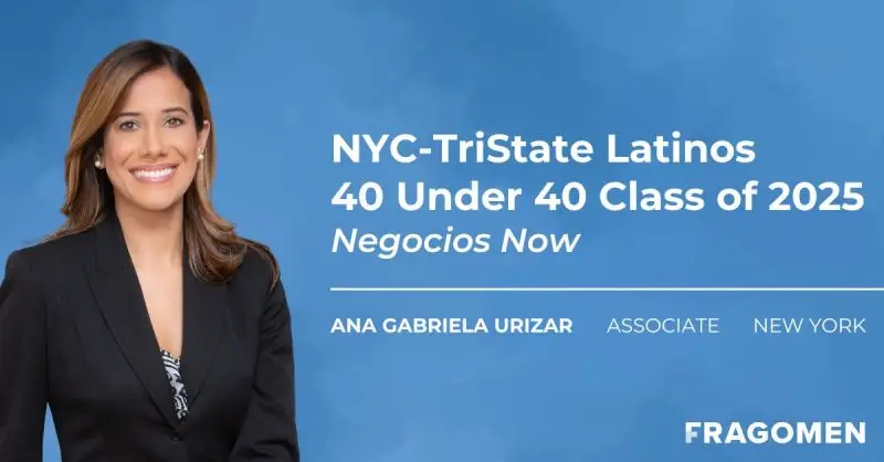 La abogada Ana Gabriela Urízar, de origen guatemalteco, también fue reconocida como una de las 40 personas menores de 40 años positivamente más influyentes en el área triestatal de New York, New Jersey y Connecticut. (Imagen publicada por la firma de abogados de la cual ella es asociada) – SoyMigrante.com REVISTA La abogada Ana Gabriela Urízar, de origen guatemalteco, también fue reconocida como una de las 40 personas menores de 40 años positivamente más influyentes en el área triestatal de New York, New Jersey y Connecticut. (Imagen publicada por la firma de abogados de la cual ella es asociada) – SoyMigrante.com REVISTA