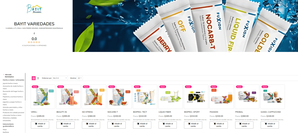 Envases de productos naturales y artesanales en SoyMigrante.com REVISTA, enfocados en temas de migrantes, comercio justo y productos tradicionales de Guatemala. – SoyMigrante.com REVISTA