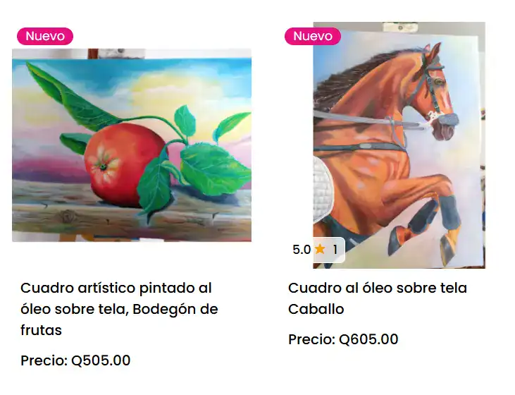 Pintura artística al óleo de una fruta, bodegón de manzana y hojas verdes sobre tela para decoración.
