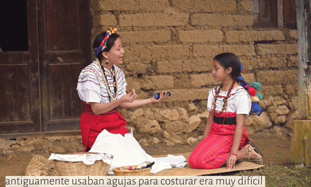 Agujas de coser tradicionales utilizadas por comunidades indígenas en procesos culturales y sociales. – SoyMigrante.com REVISTA