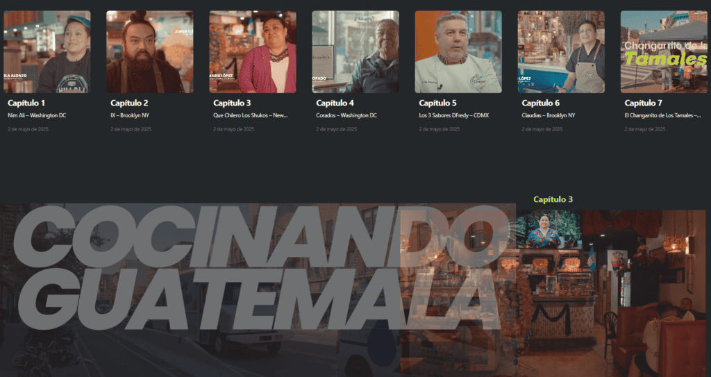 Elaborada imagen de un restaurante o cafetería en Guatemala, destacando la cultura culinaria local, con ambiente acogedor y elementos tradicionales que representan la gastronomía guatemalteca. – SoyMigrante.com REVISTA