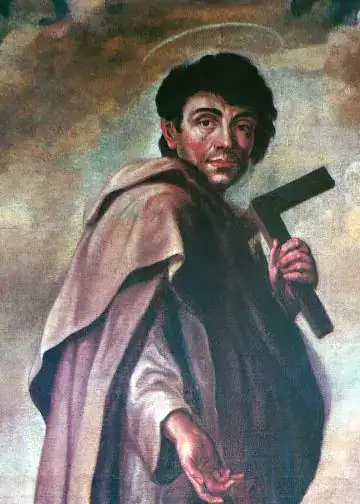 Joven con mochila y arma en mano, pintado en estilo clásico, representando a un migrante con esperanza y determinación en busca de un futuro mejor. – SoyMigrante.com REVISTA