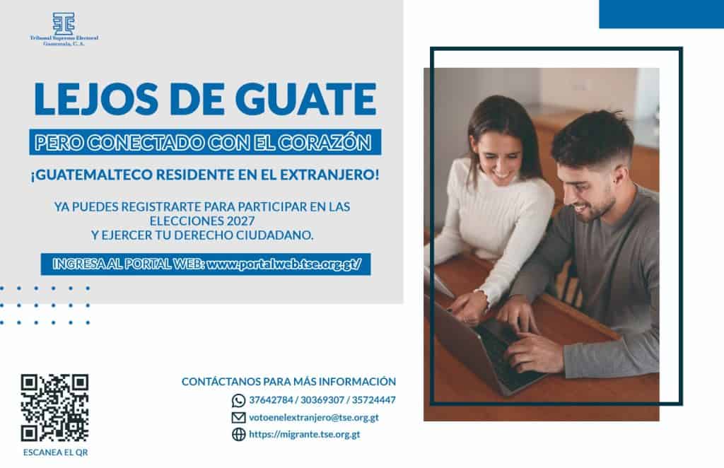 Guatemaltecos residentes en el extranjero participando en las elecciones 2027, derechos ciudadanos, proceso electoral, votar desde el extranjero, portal web de migrantes, derechos del migrante. – SoyMigrante.com REVISTA