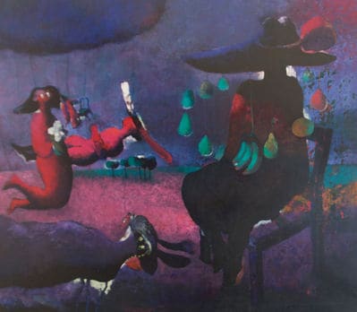 Leyendas y personajes de Guatemala, con presencia de nahuales y espíritus poblaron los óleos del maestro Elmar René Rojas. Muchas de sus pinturas se pueden admirar aún en la galería de su hija, Mayarí Rojas. – SoyMigrante.com REVISTA