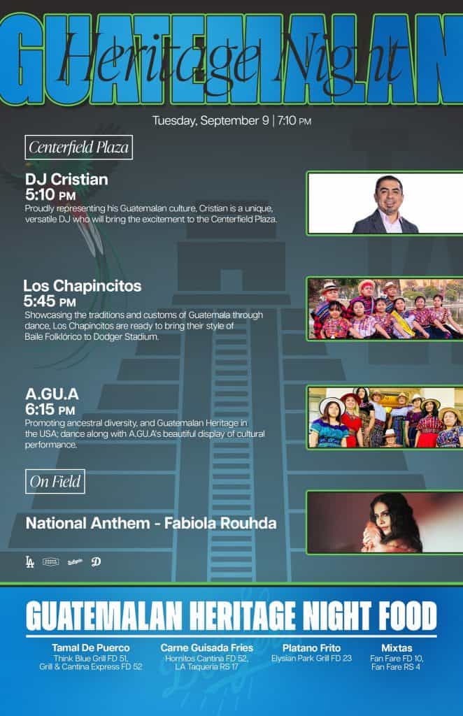 Afiche de la Noche Cultural Guatemalteca de Los Angeles – SoyMigrante.com REVISTA