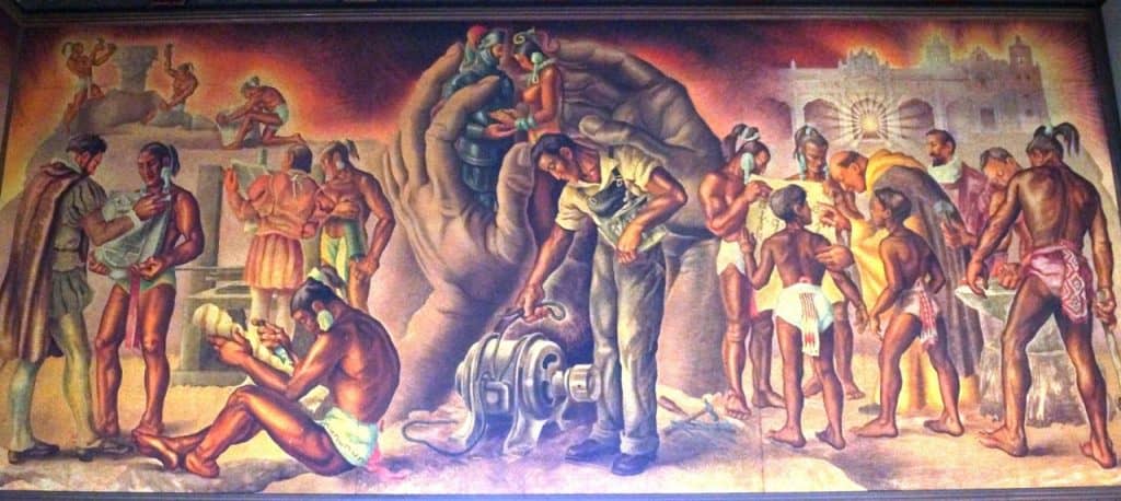 El artista mostraba la perspectiva de la vida y el arte en cada lienzo. – SoyMigrante.com REVISTA